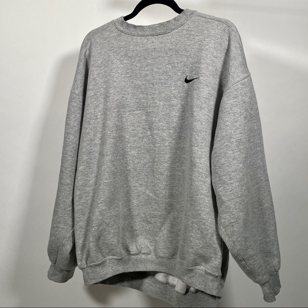 Vintage Grey Nike Crewneck Sweatshirt